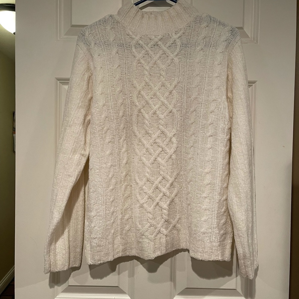 Cream sweater